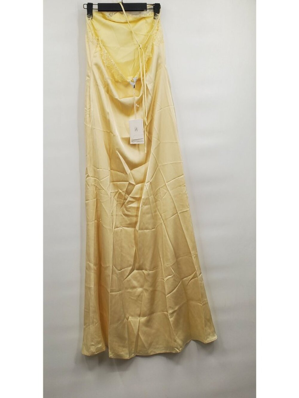 Peppermayo Samaria Halter Maxi Dress Women Size 6 US NWT Lace Trim Detailing - Picture 5 of 12
